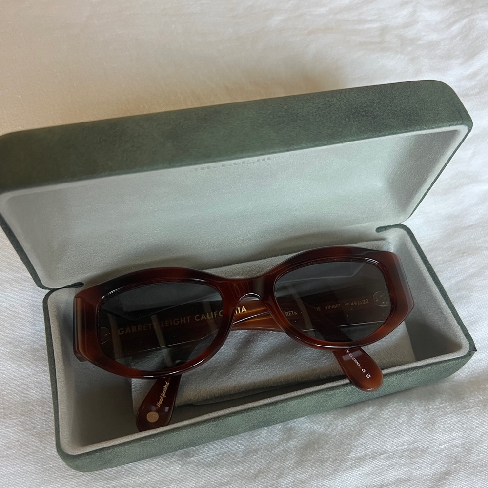 Garrett Leight California Retro Biggie Sunglasses